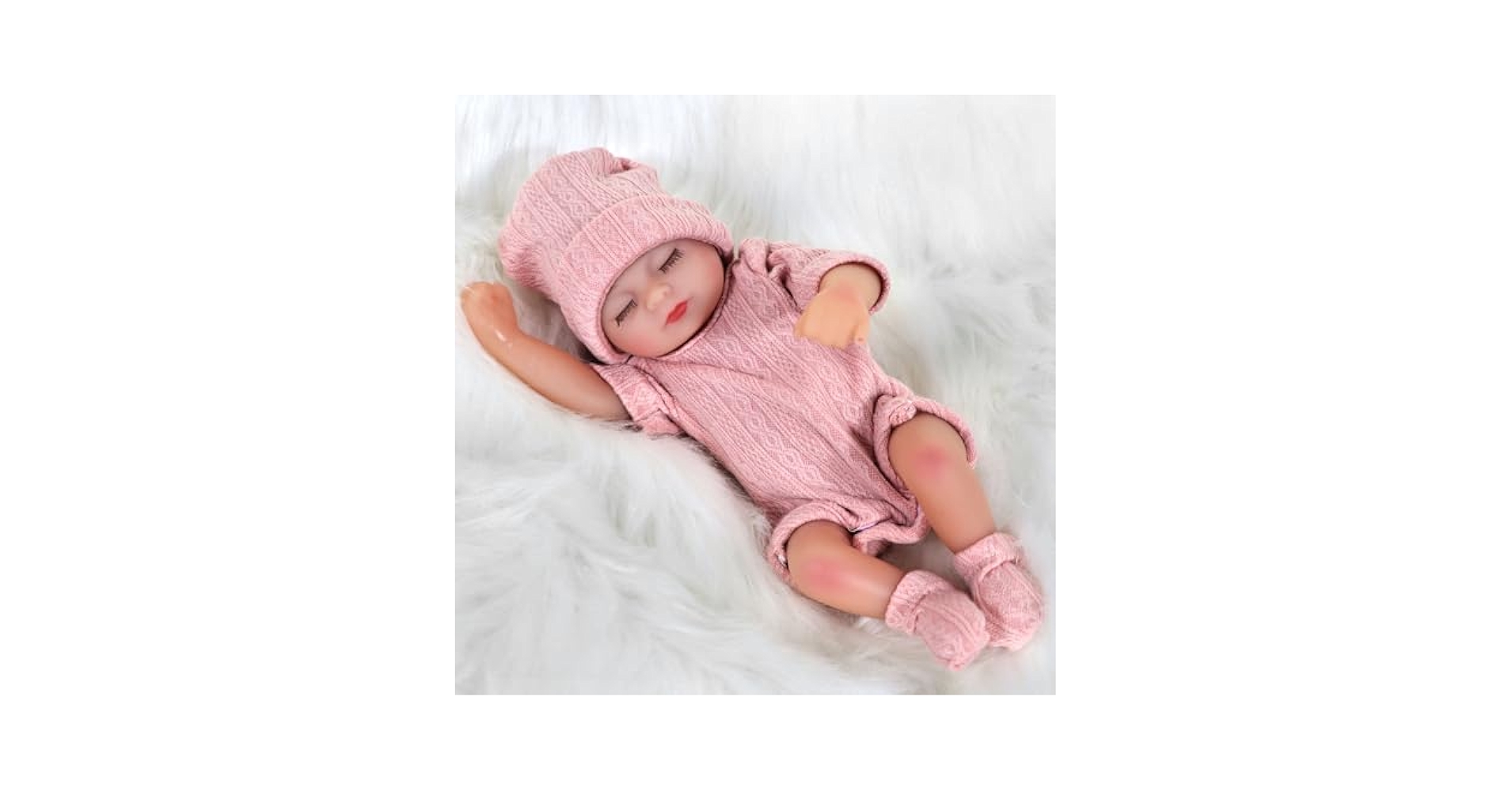 Amazon.com: JRLCGYP Realistic Reborn Baby Dolls, 10 Inches